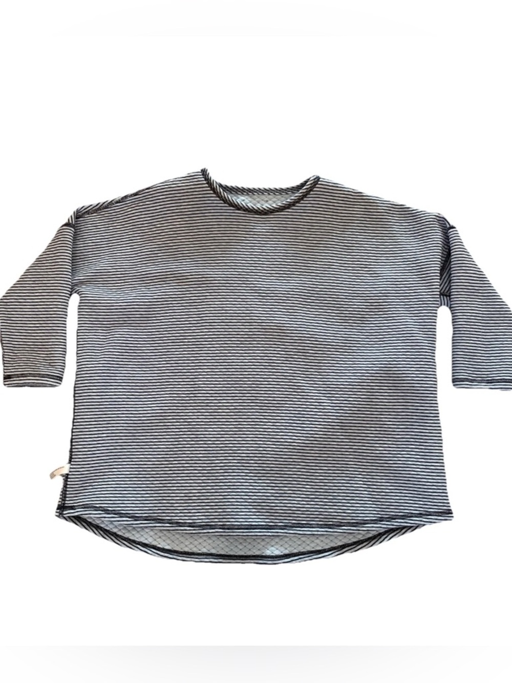 Tuckernuck Reversible Heathered Blue Ally Swing Crewneck Sporty Sweatshirt M/L - Picture 8 of 12